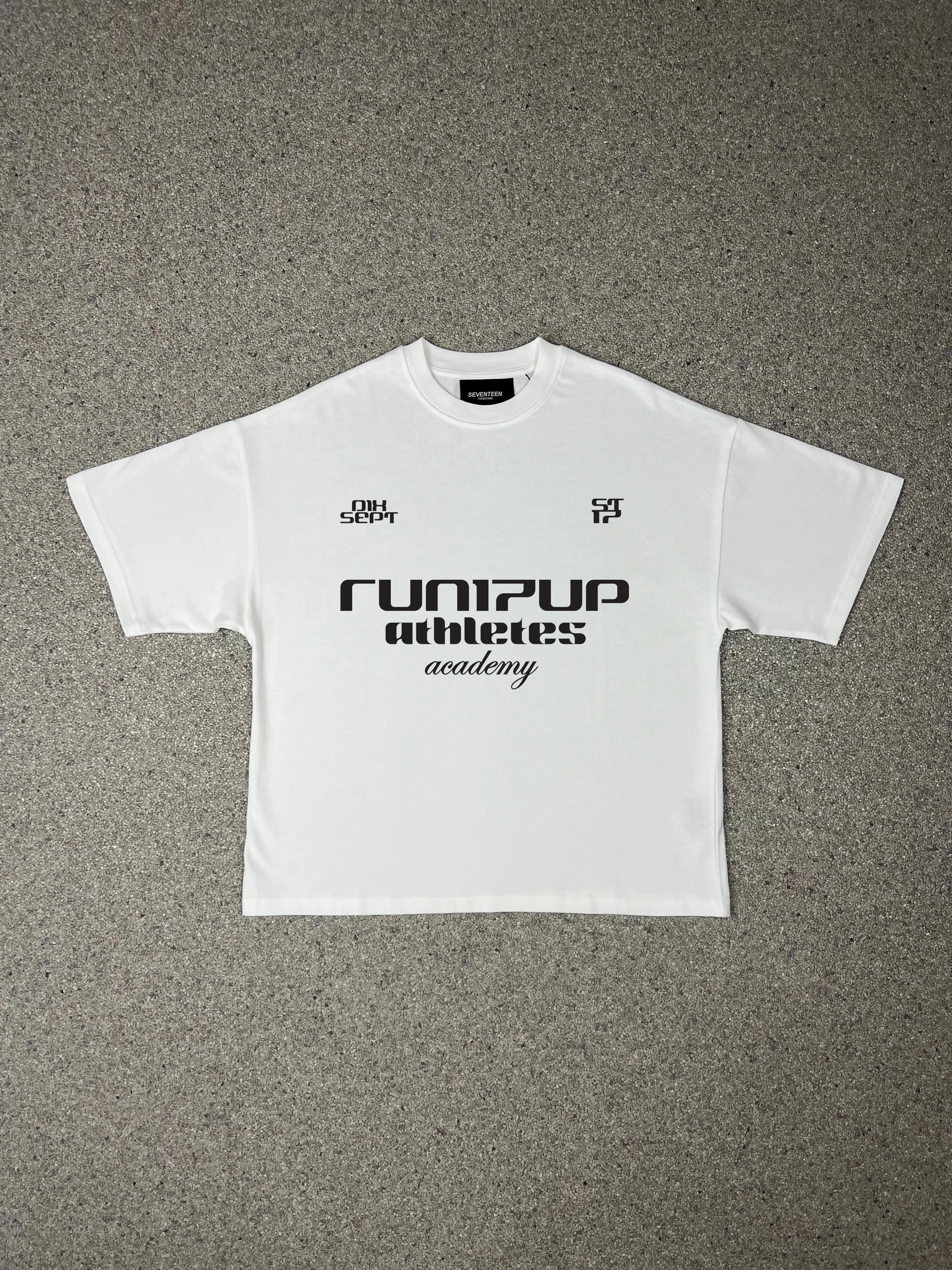 17Up Athletes T-Shirt White - Run