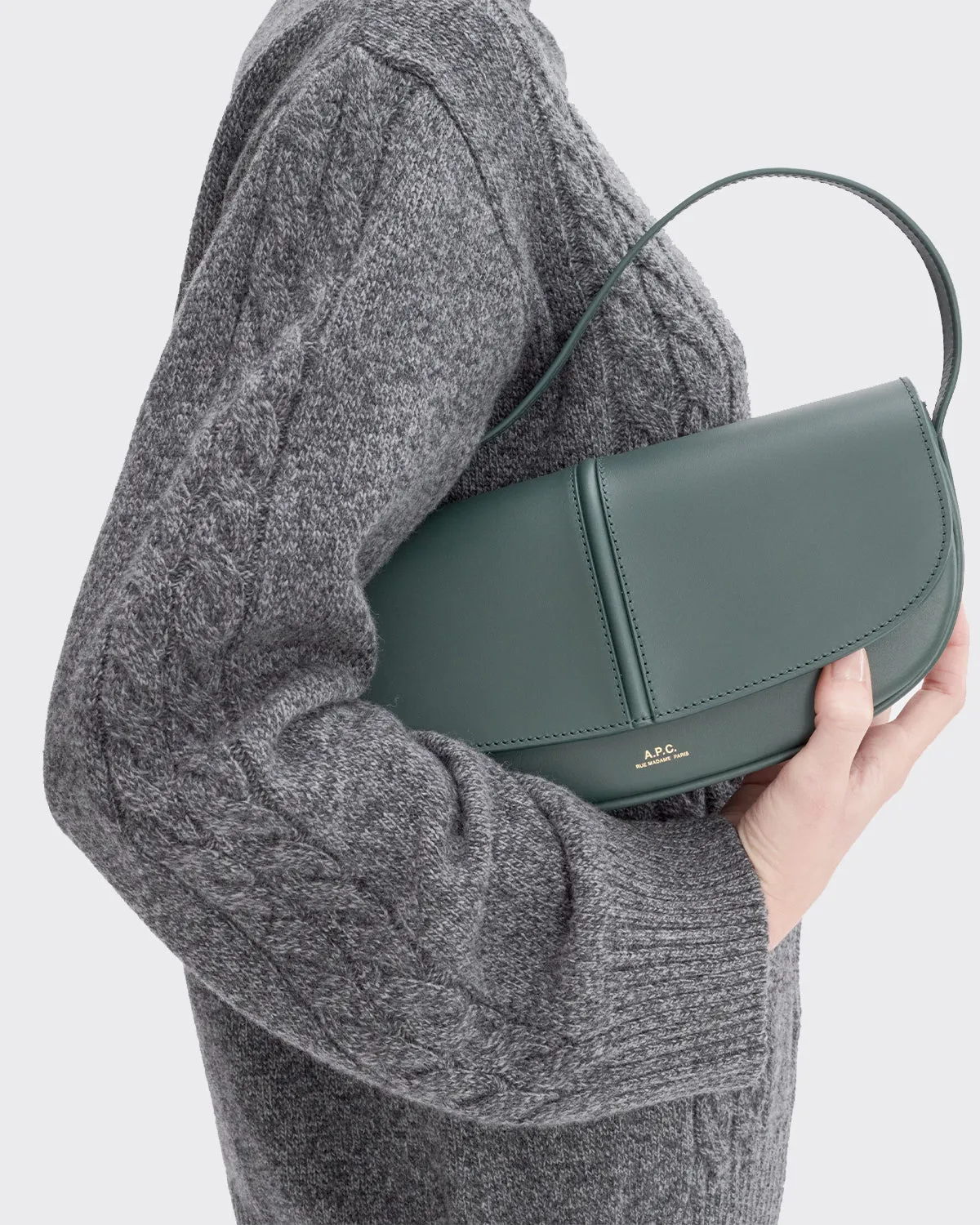 Sac Betty Shoulder Dark Green