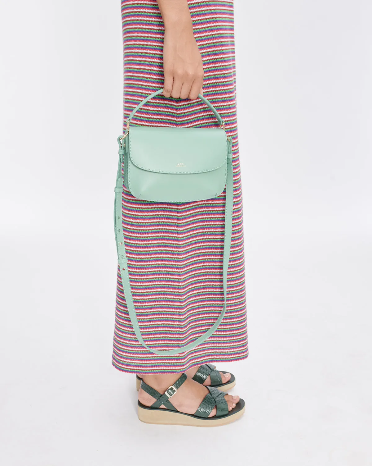 Sac Sarah Shoulder Mini Jade