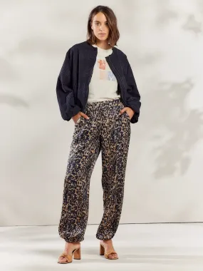 Sacs of Ashbourne   Summum Harem Trousers with Print