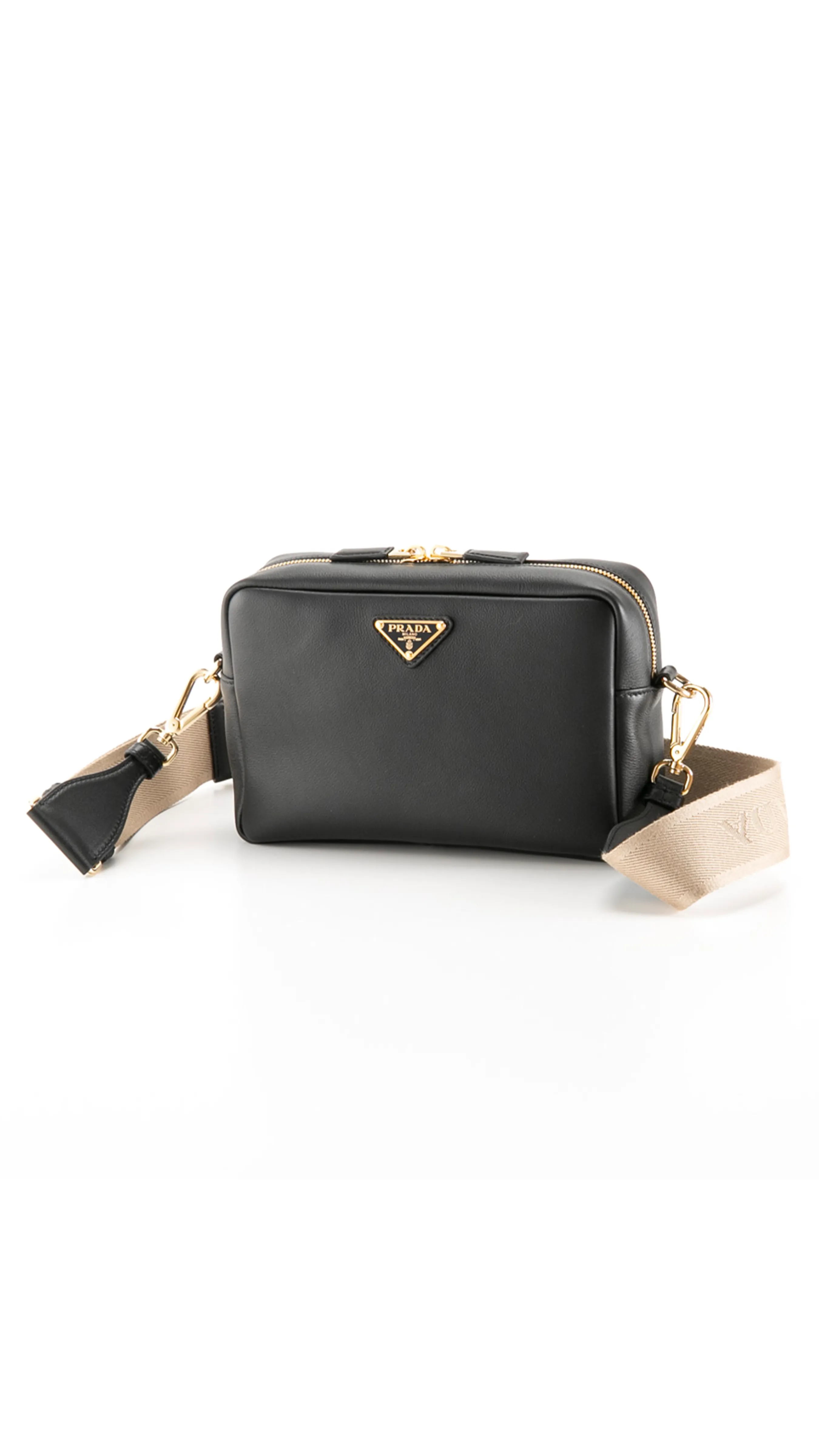 Black Saffiano Camera Bag