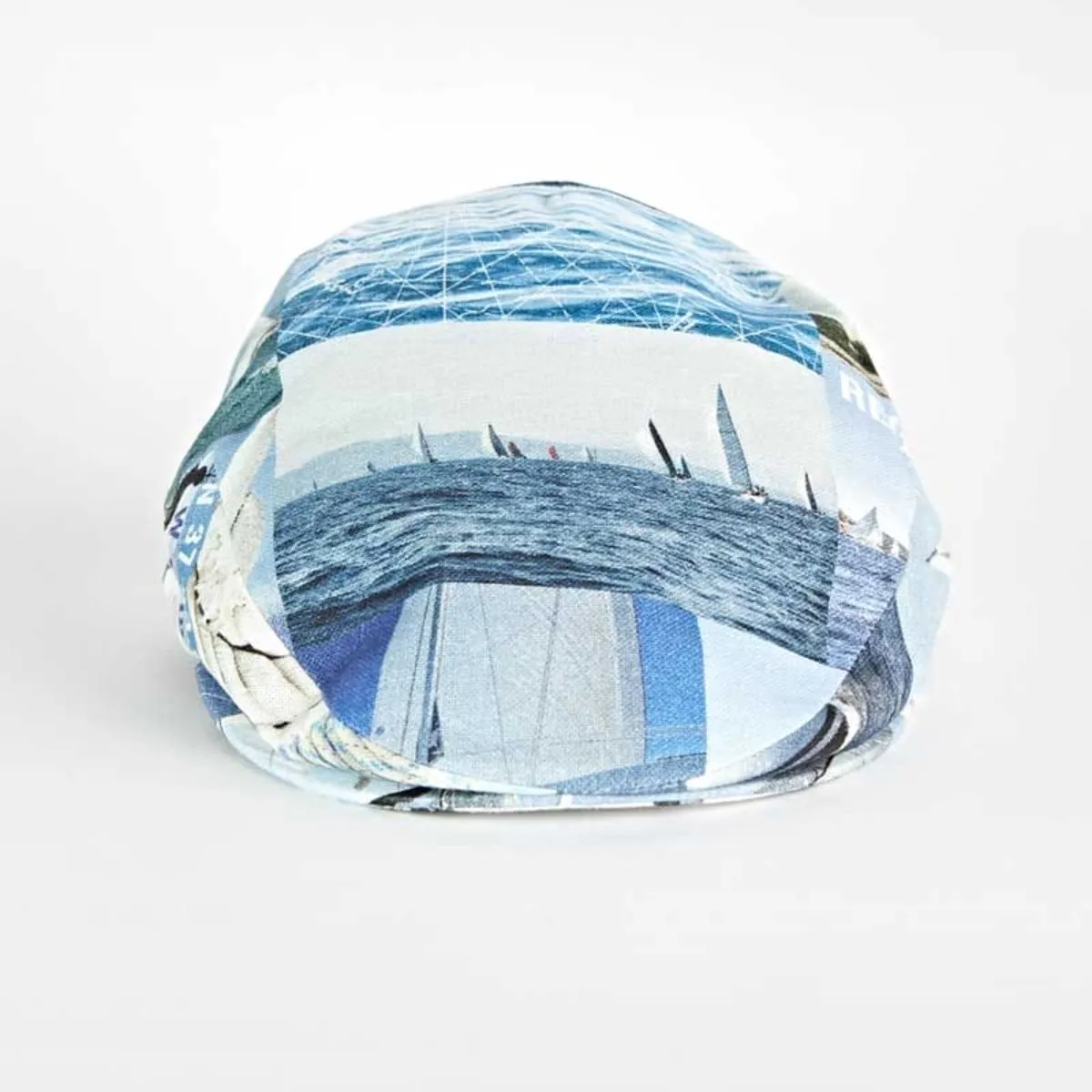 Sailing Natural Cotton Flat Cap