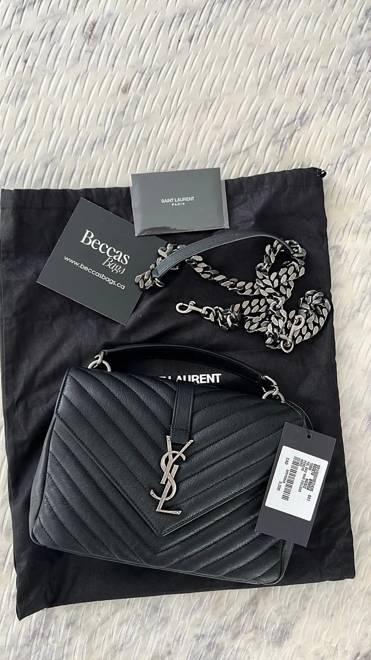 Saint Laurent School Bag