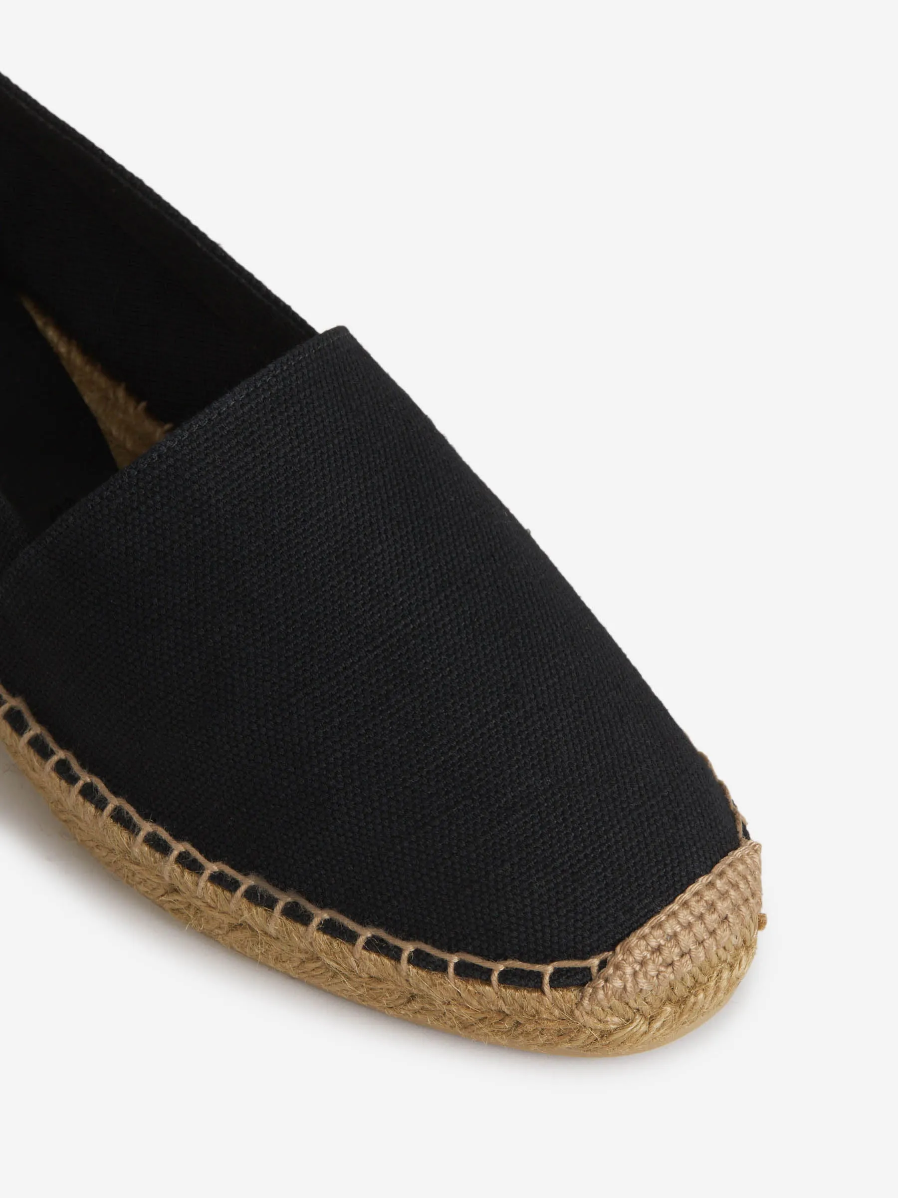 Saint Laurent Embroidered Canvas Espadrilles