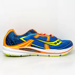 Saucony Mens Fastwitch S29016-1 Blue Running Shoes Sneakers Size 9.5