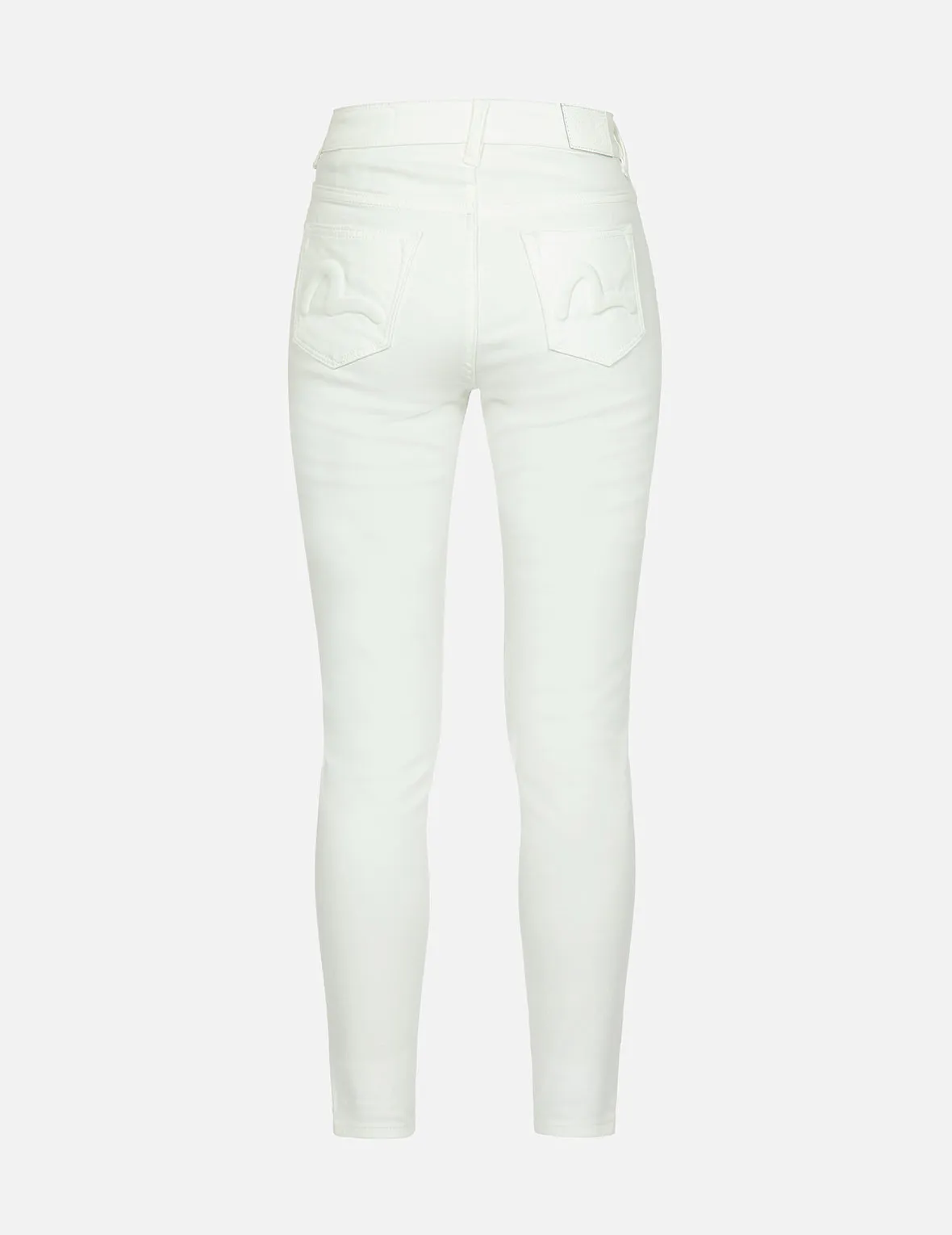 Seagull Embossed Skinny Jeans