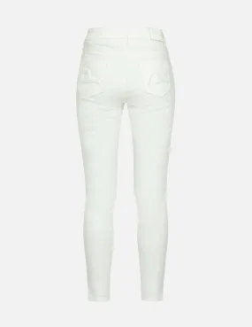 Seagull Embossed Skinny Jeans