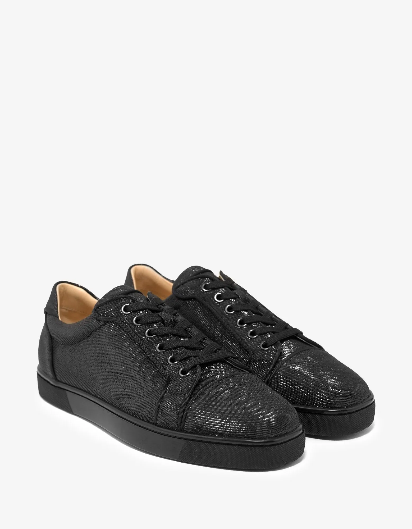 Seavaste Orlato Flat Black Trainers -