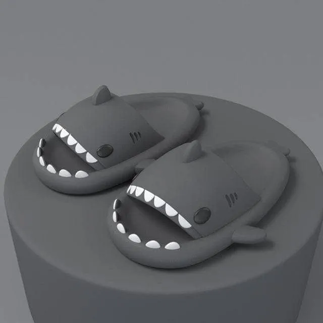 Sharky Marky Multi Color Rubber Slippers