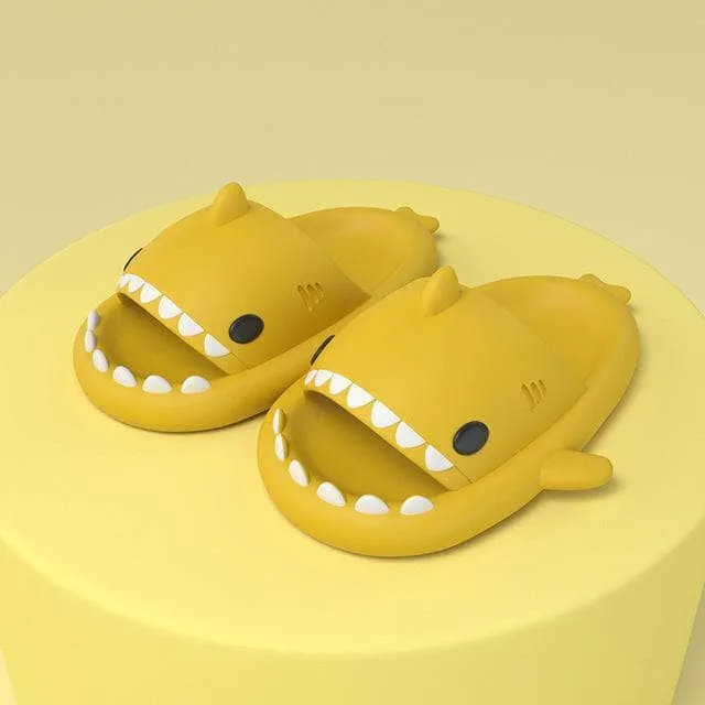 Sharky Marky Multi Color Rubber Slippers