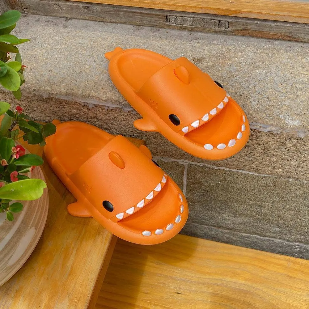 Sharky Marky Multi Color Rubber Slippers