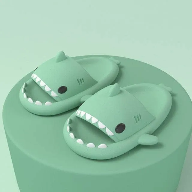 Sharky Marky Multi Color Rubber Slippers