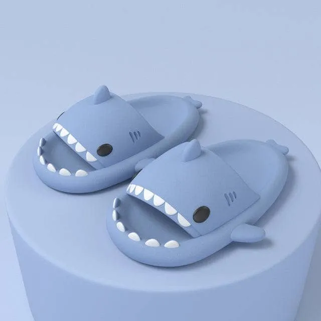 Sharky Marky Multi Color Rubber Slippers