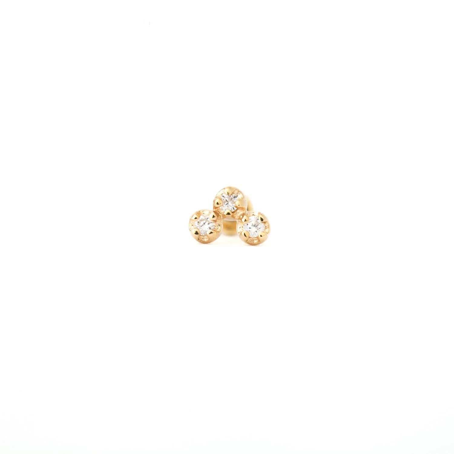 Single Freckle Earring w/ 5 mm Flat Back