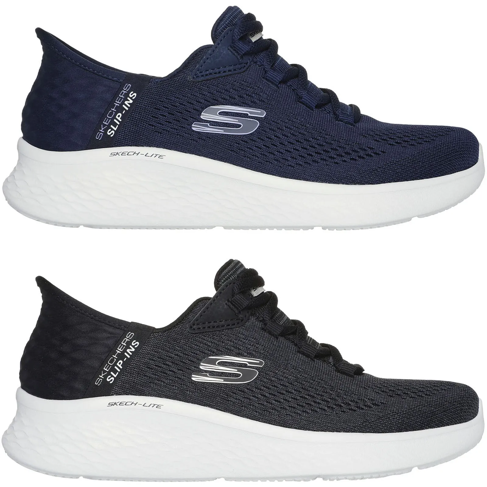 Skechers Womens Skech Lite Pro Natural Beauty Slip-Ins Trainers