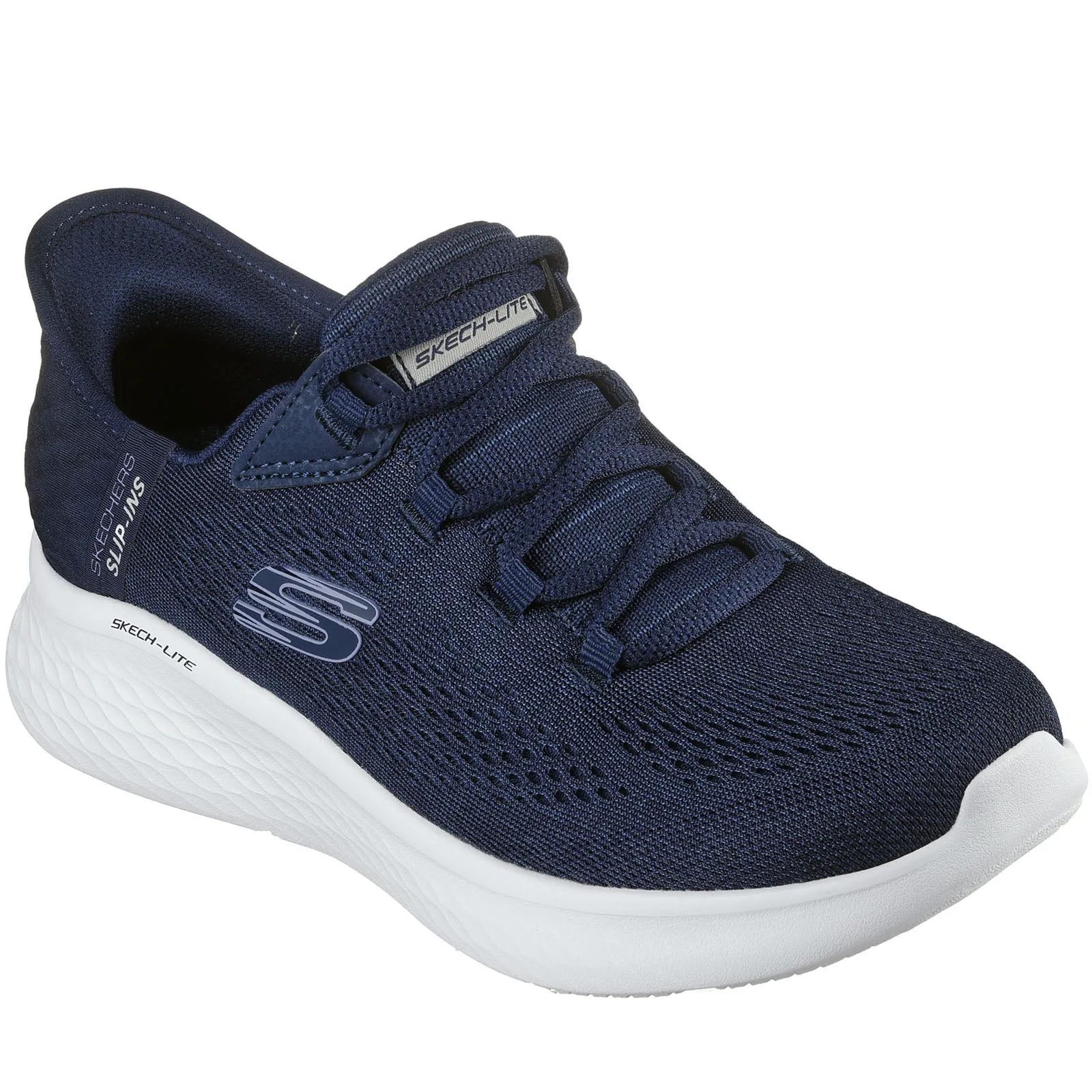 Skechers Womens Skech Lite Pro Natural Beauty Slip-Ins Trainers