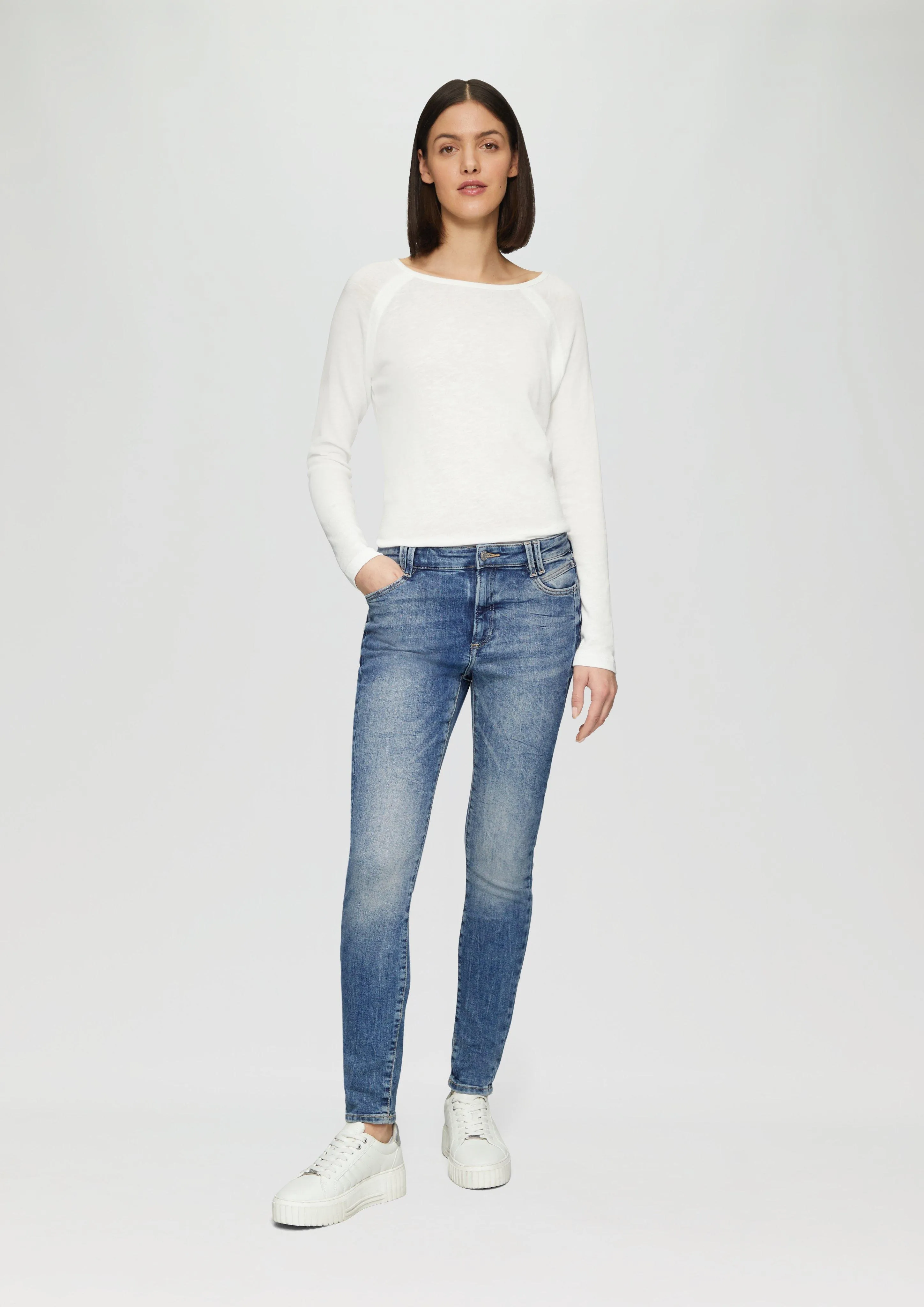 Skinny: jeans with a skinny leg