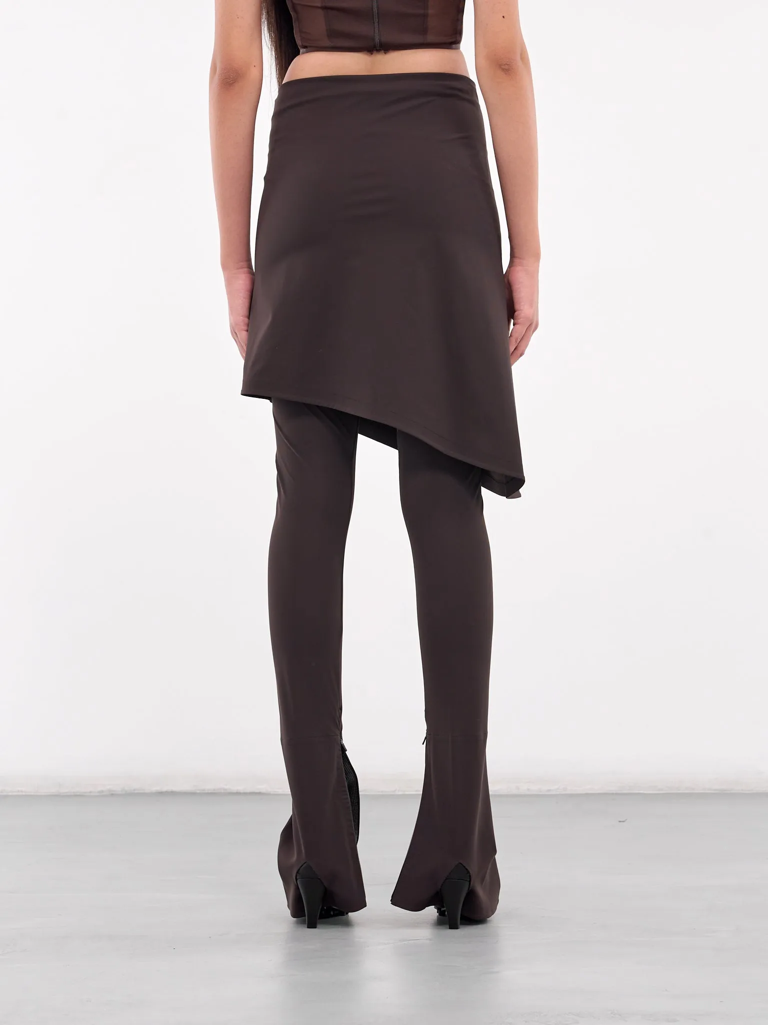 Skirt Trousers (01-02-BROWN)