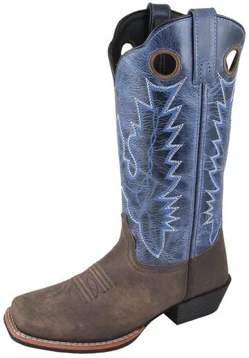 Smoky Mountain Women's Brown Distressed Oil Boot