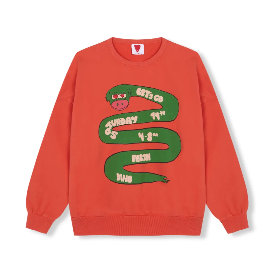 Snake Printed Sweatshirt