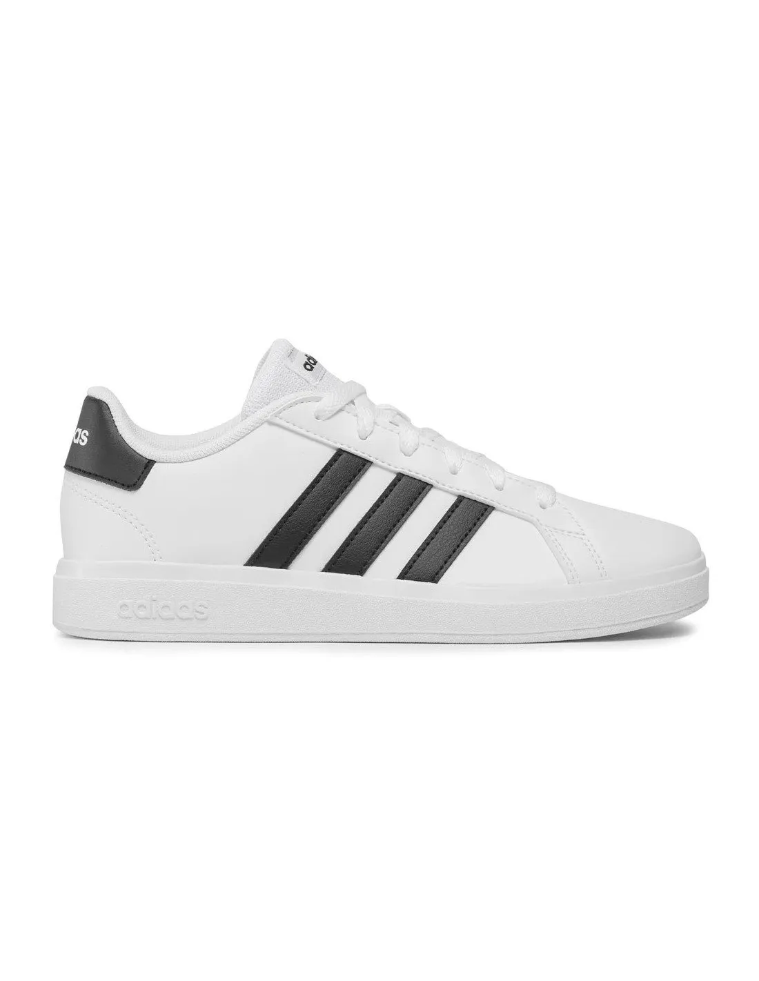 Adidas GW6511 Grand Court White Sneakers for Boys