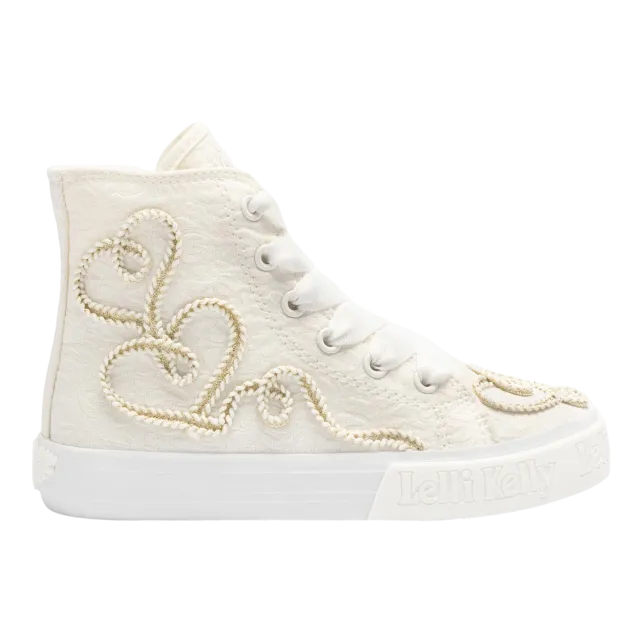 White Girls' Egle Sneakers Style Code: LKED4171