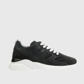 Black Suede Hogan Active One Sneakers