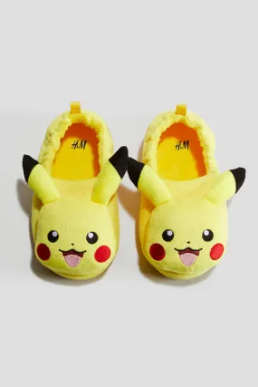 Soft Appliqued Slippers