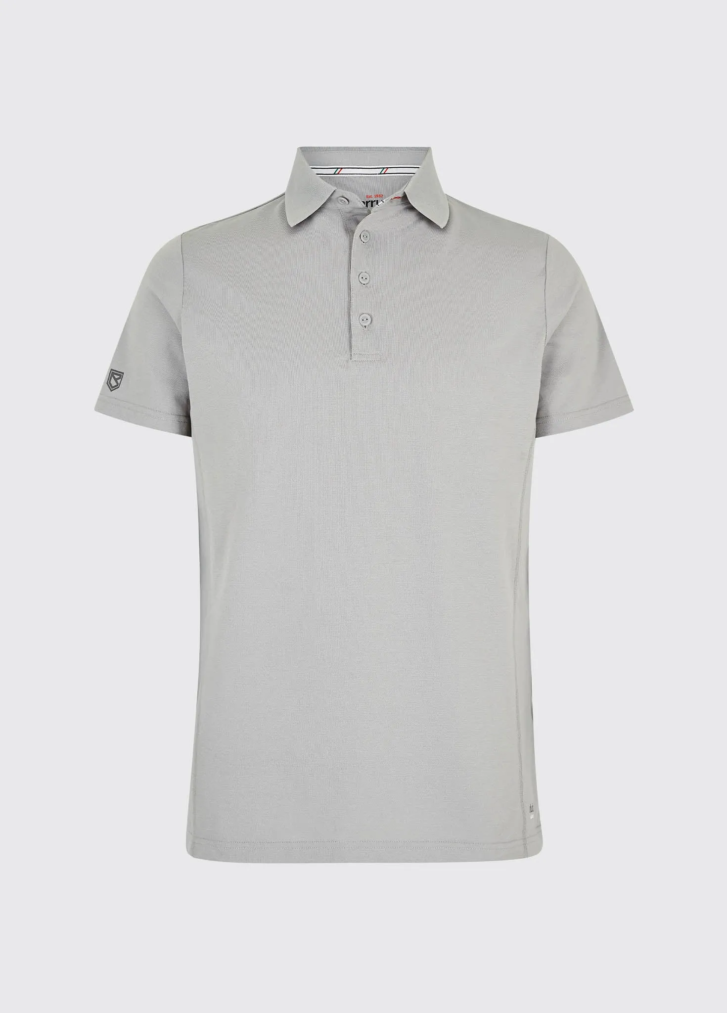 Sorrento Mens Short-sleeved Polo - Platinum