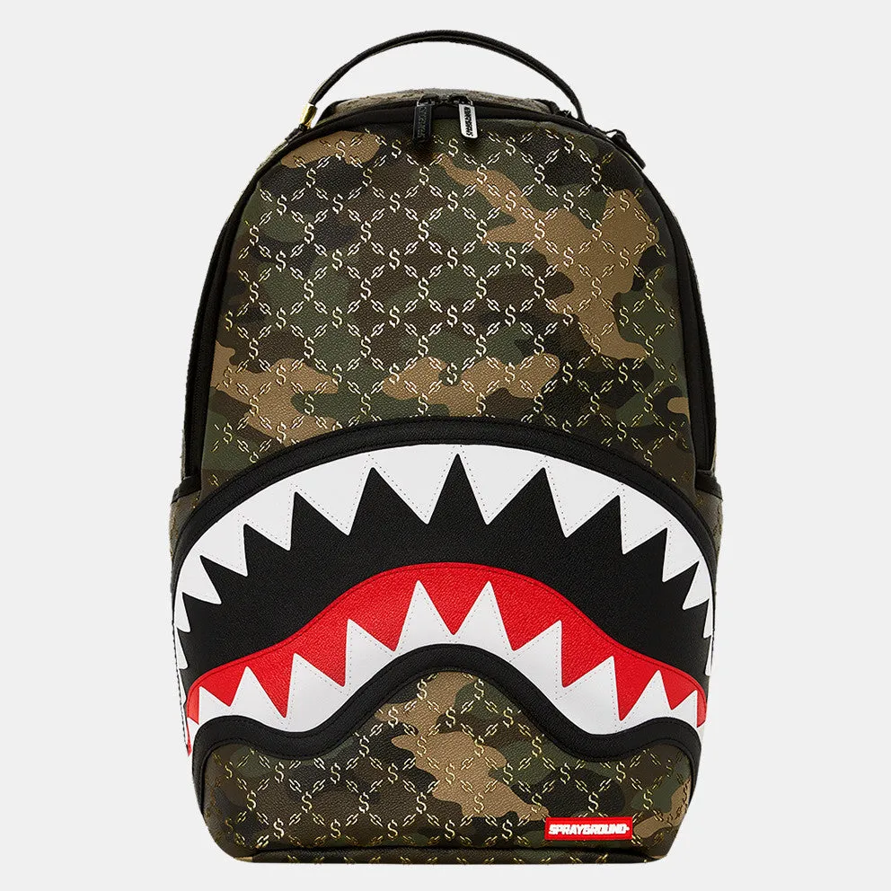 Sprayground Camo DLXSV Backpack Pattern B5084