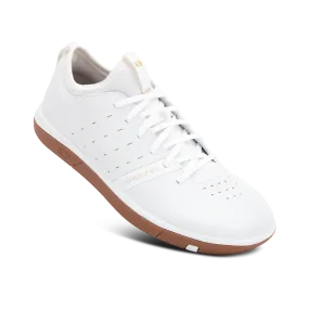 Stamp Street Fabio Flat Shoes - White/Gum