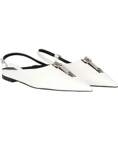 Stella McCartney Zipit Slingback Flat