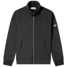 Stone Island Soft Shell R Concealed Hood JacketBlack