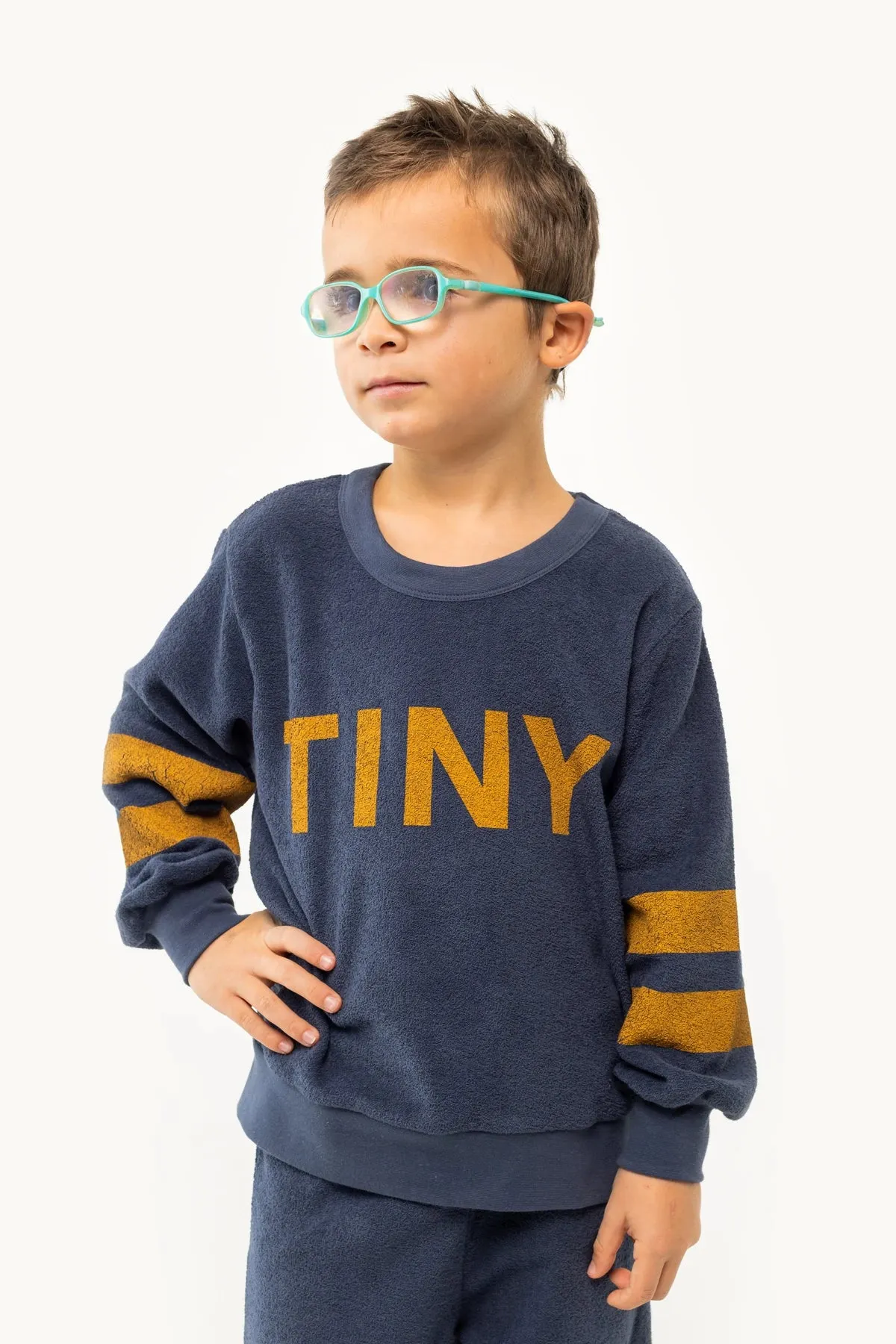 Stripes Sweatshirt - Navy