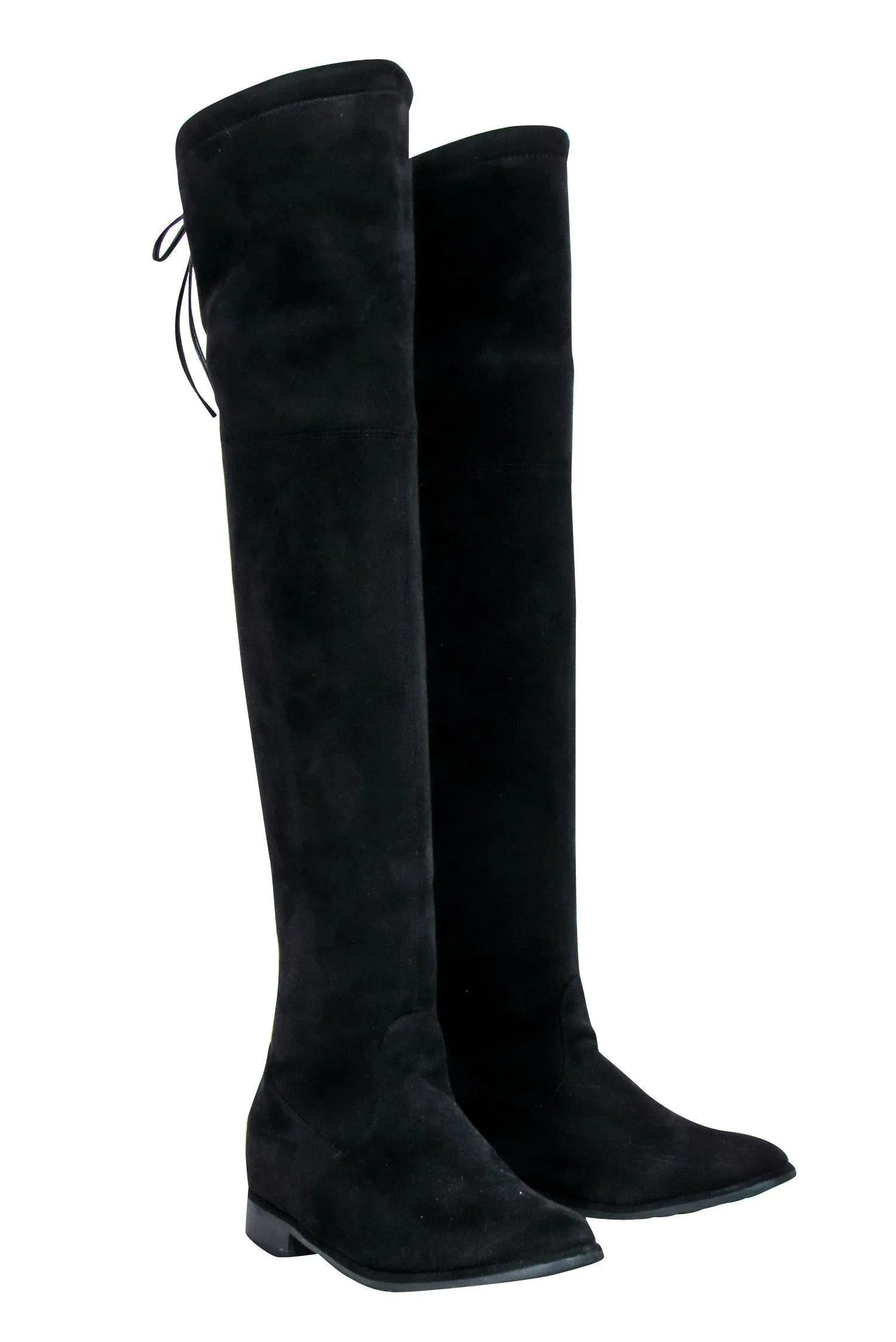 Stuart Weitzman - Black Suede Over-the-Knee Boots Sz 8.5