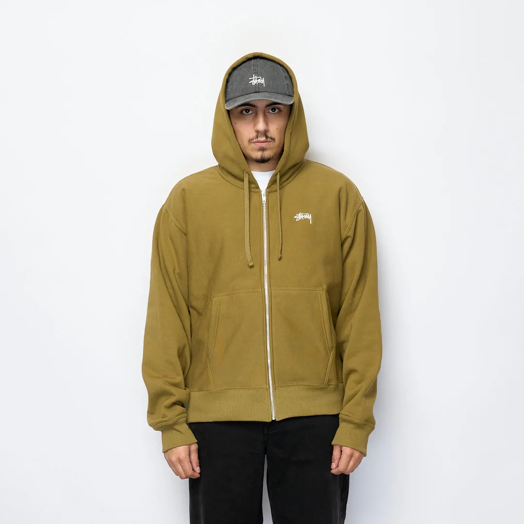 Stüssy - Stock Logo App. Hood (Olive)