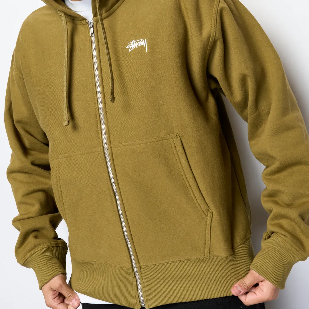 Stüssy - Stock Logo App. Hood (Olive)