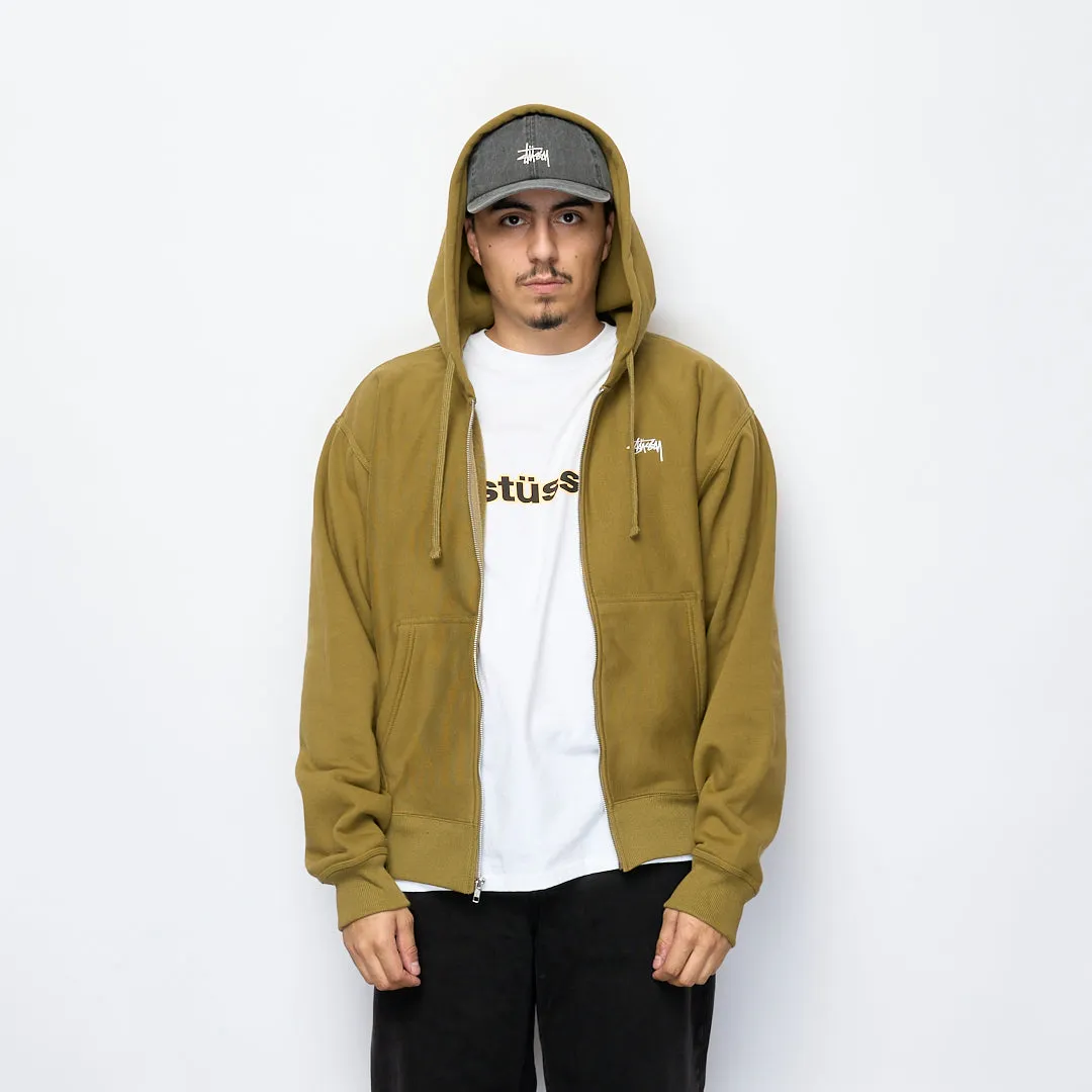 Stüssy - Stock Logo App. Hood (Olive)