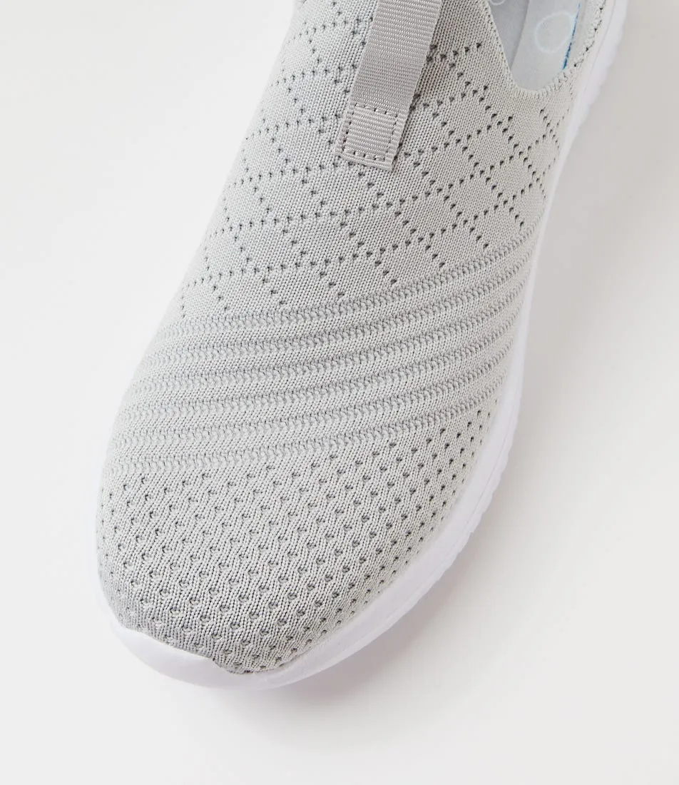 SUPERSOFT Bethie Light Grey Knit Sneakers