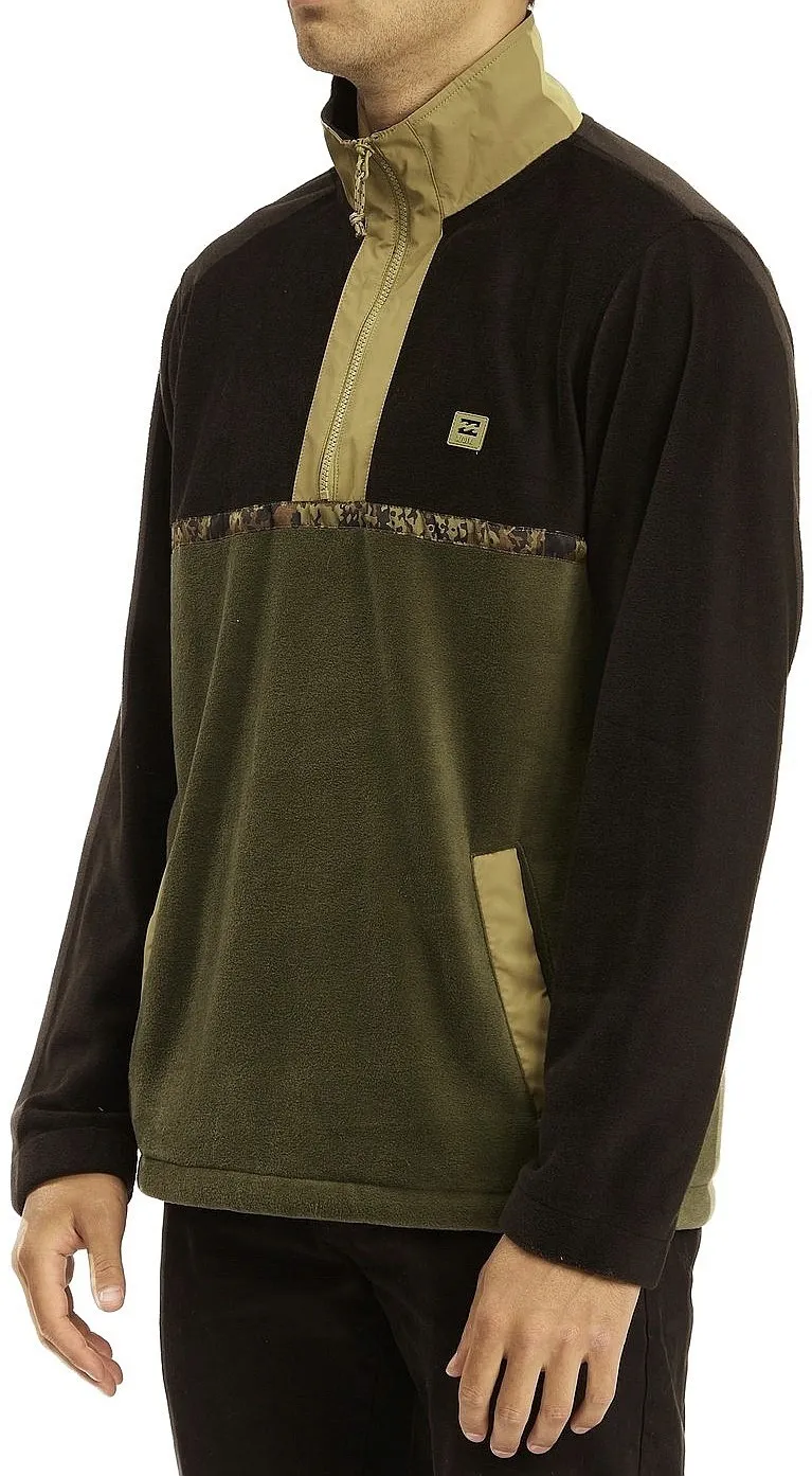 sweatshirt Billabong Boundary Mock Lite - Dark Olive - men´s