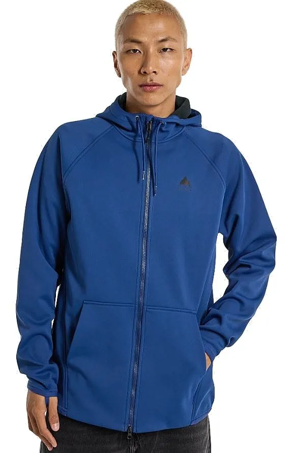 sweatshirt Burton Crown Weatherproof Fleece Zip - Nightfall - men´s