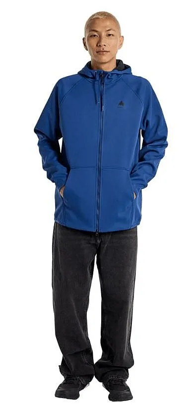 sweatshirt Burton Crown Weatherproof Fleece Zip - Nightfall - men´s