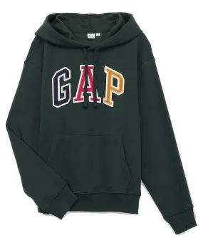 sweatshirt GAP Logo GAP Pullover - Essex Green Tri Color - women´s