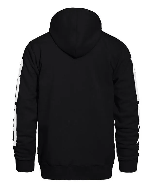 sweatshirt Horsefeathers Tall Typo Zip - Black - men´s