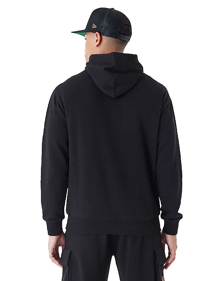 sweatshirt New Era Script Logo Oversized Hoody - Black/Metallic Gold