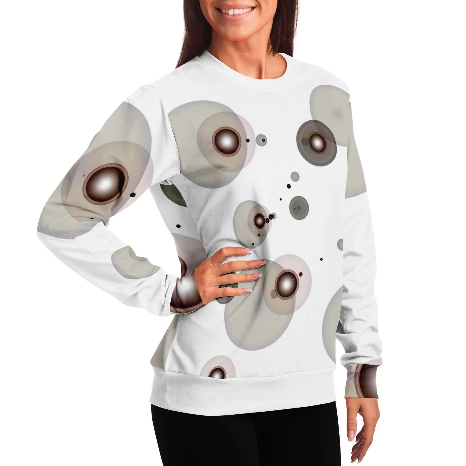 SWEATSHIRT WITH SPOTS