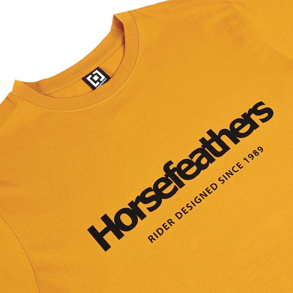 T-Shirt Horsefeathers Quarter - Sunflower - men´s