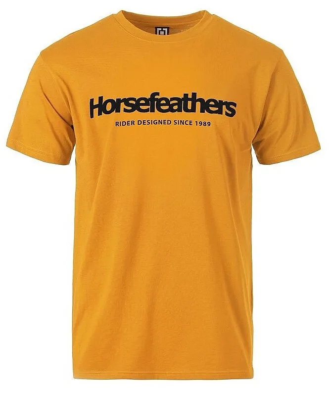 T-Shirt Horsefeathers Quarter - Sunflower - men´s