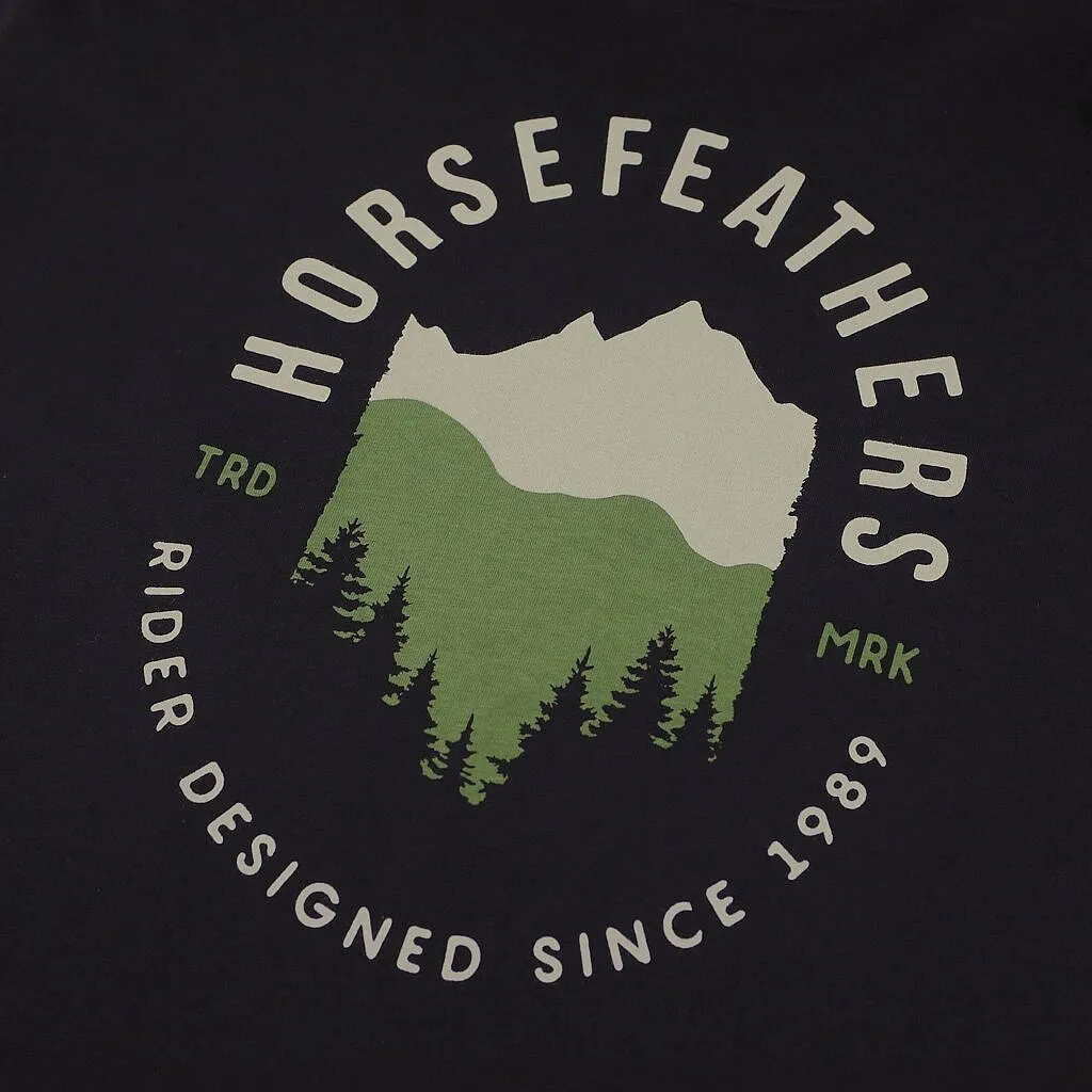 T-Shirt Horsefeathers Skyline - Black - men´s