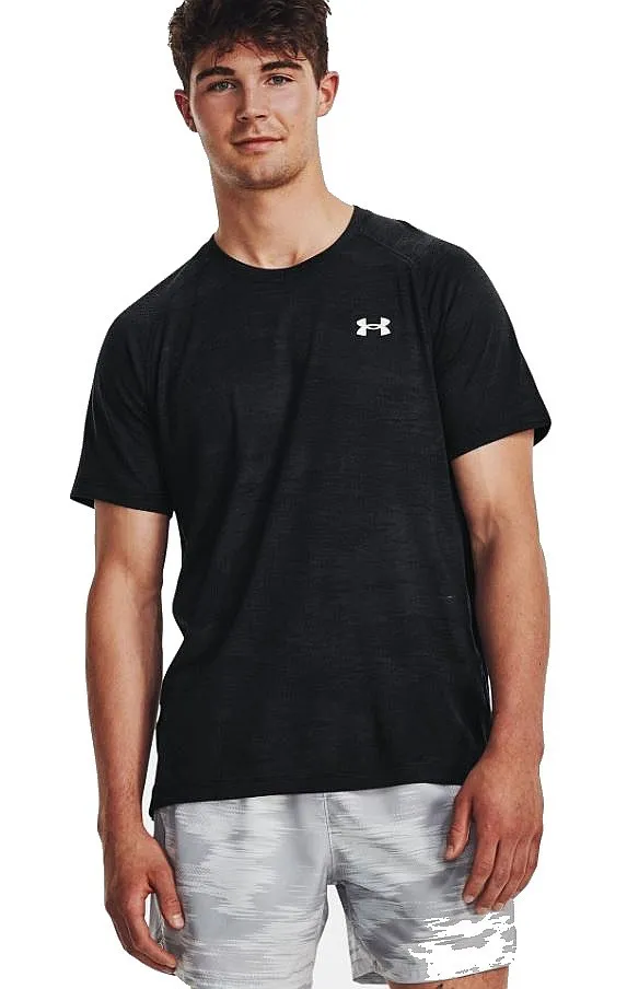 T-Shirt Under Armour Streaker Speed Camo - Black - men´s